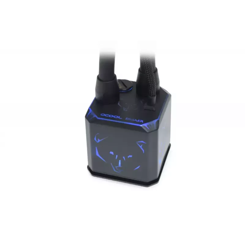 Alphacool Eisbaer Aurora HPE Edition 360 AIO CPU-waterkoeler, zwart