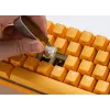 Ducky One 3 geel mini toetsenbord, gaming, USB, Duits, mechanisch, RGB