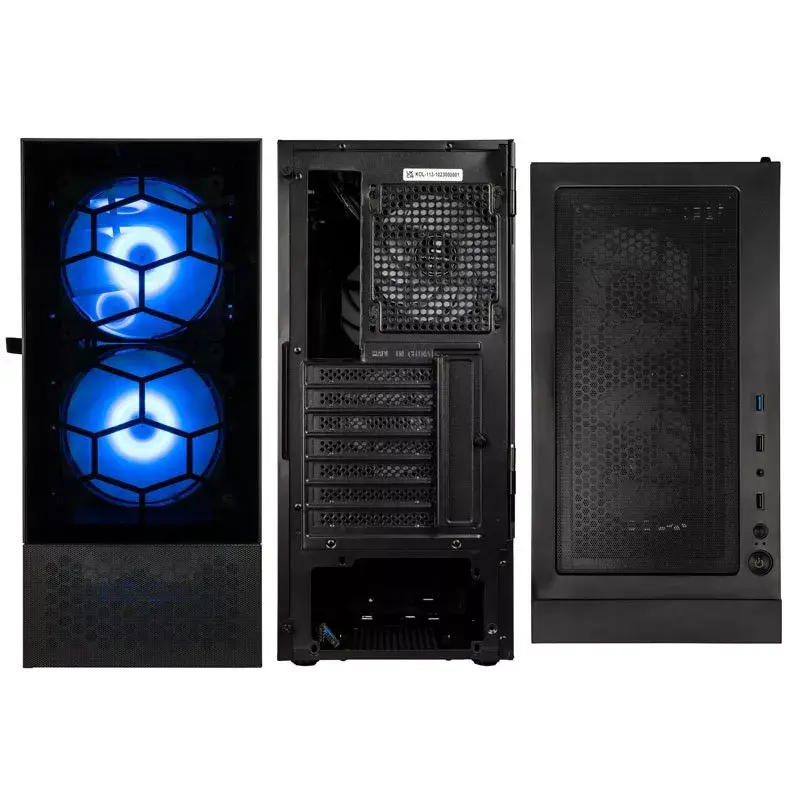 PC-behuizing Kolink OBSERVATORY MX Midi Tower zwart