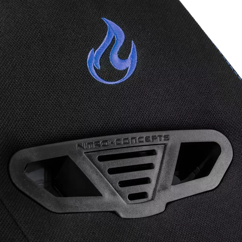 Gamingstoel Nitro Concepts S300 gevoelde zitting gevoelde rugleuning