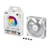 ASUS TUF GAMING TR120 ARGB REVERSE 120 mm 2000 RPM wit, hydraulisch lager, 76.3 CFM