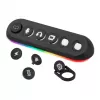 Streamplify HUB DECK 5 USB-hub, 4x USB 3.0, 1x USB 2.0, RGB, 12V, EU-netsnoer, zwart