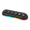 Streamplify HUB DECK 5 USB-hub, 4x USB 3.0, 1x USB 2.0, RGB, 12V, EU-netsnoer, zwart