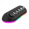 Streamplify HUB DECK 5 USB-hub, 4x USB 3.0, 1x USB 2.0, RGB, 12V, EU-netsnoer, zwart