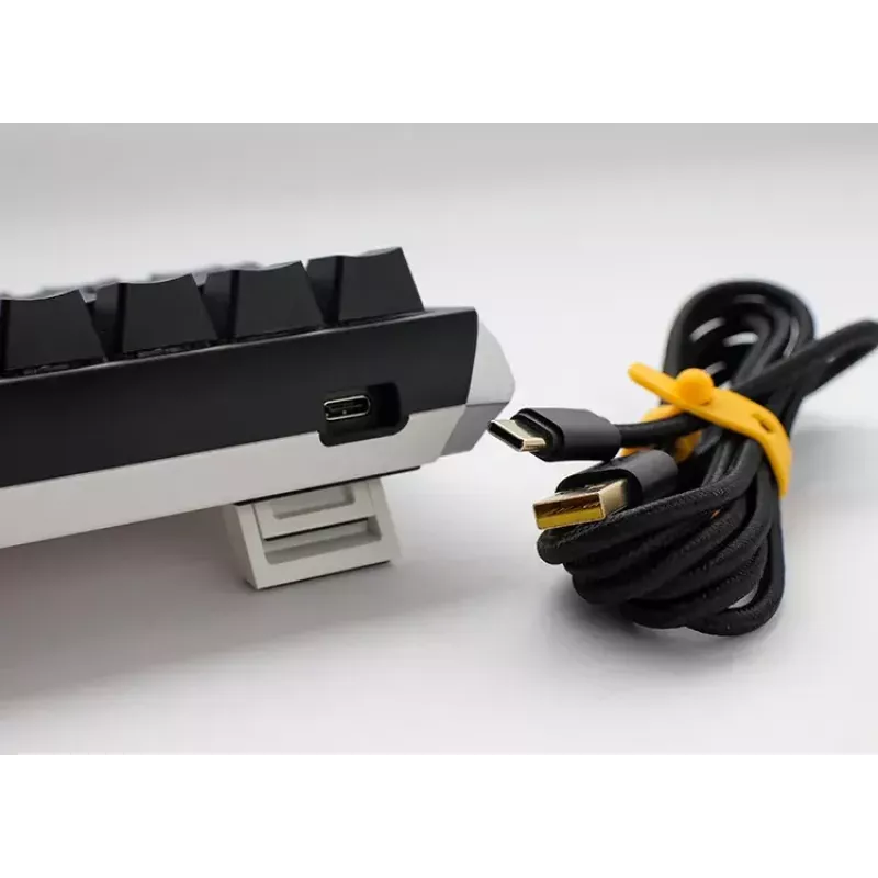 Ducky One 3 Classic Mini toetsenbord gaming USB Duits zwart wit