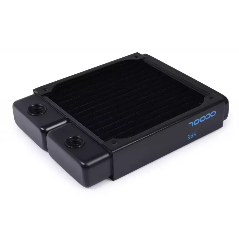Alphacool NexXxoS HPE-30 Full Copper 120 mm radiator, zwart