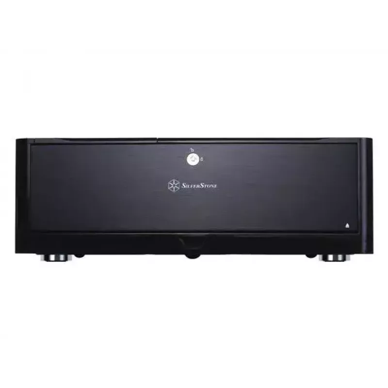 PC-behuizing Silverstone GD06B desktop zwart