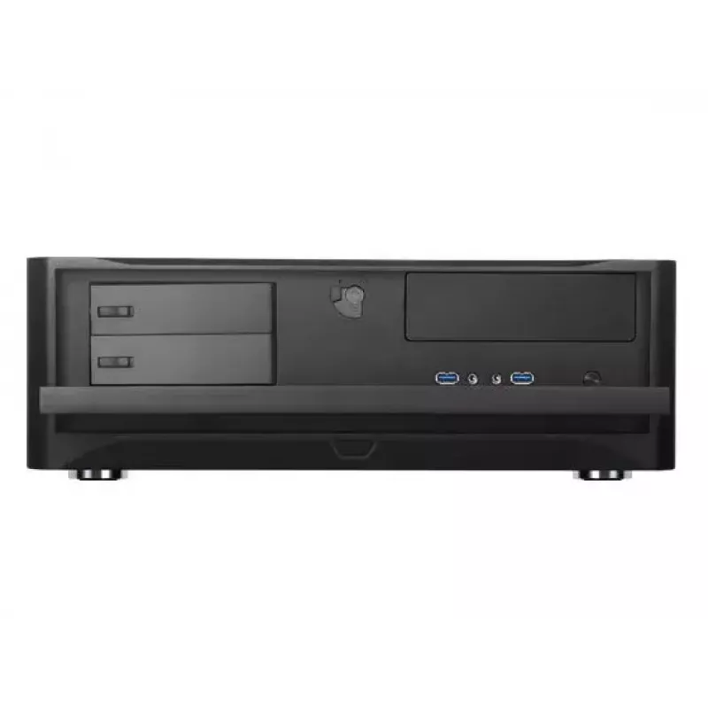PC-behuizing Silverstone GD06B desktop zwart