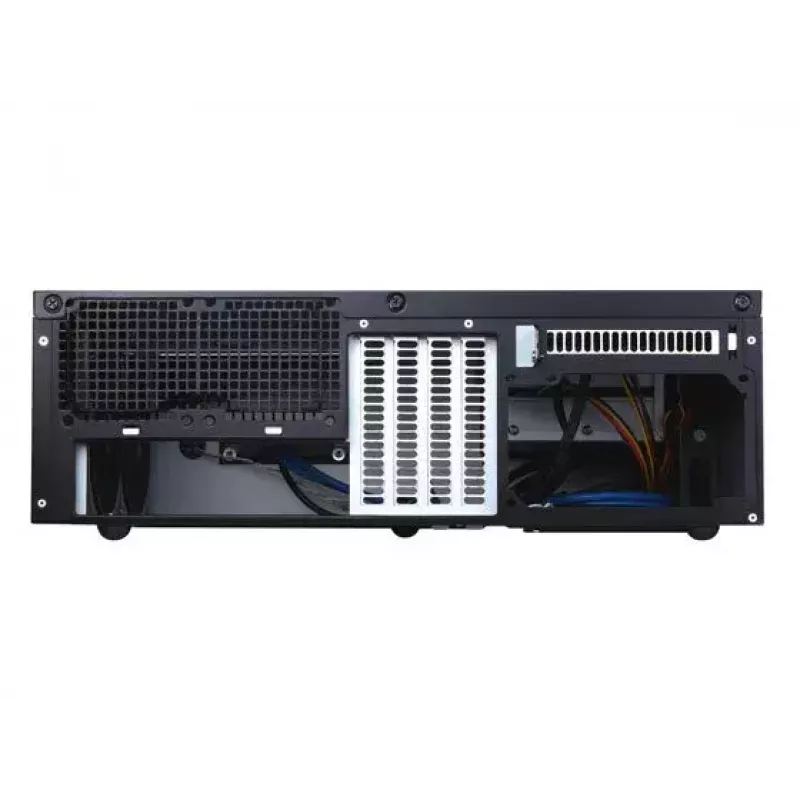 PC-behuizing Silverstone GD06B desktop zwart