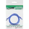 InLine patchkabel S/FTP PiMF Cat.6A halogeenvrij 500 MHz blauw 3 m