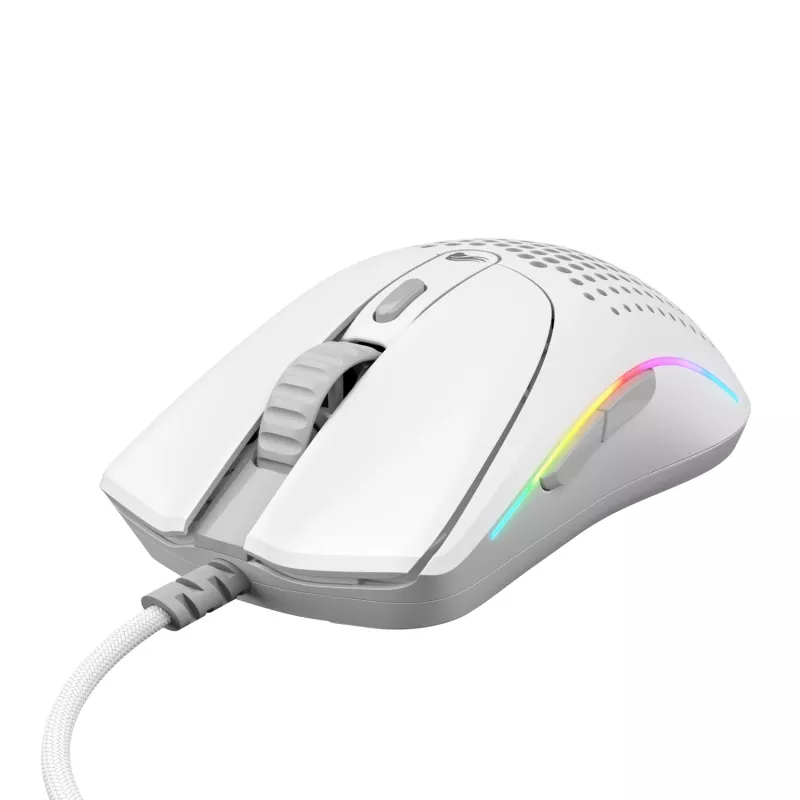 Glorious Gaming Glorious Model O 2 Mini - matwit, rechtshandig, optisch, USB Type-A, 26000 DPI, wit