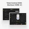 Glorious Gaming Glorious Model O 2 Mini - matwit, rechtshandig, optisch, USB Type-A, 26000 DPI, wit