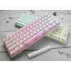 Ducky One 3 Mini Pure White toetsenbord gaming USB Duits mechanisch 61 toetsen RGB