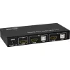 InLine 2x1 HDMI KVM-switch, 2x1, HDMI 4K2K, USB 2.0-hub, met audio