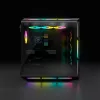 CORSAIR mid-tower ATX pc-behuizing – iCUE 5000T – RGB gehard glas – zwart