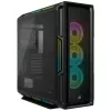 CORSAIR mid-tower ATX pc-behuizing – iCUE 5000T – RGB gehard glas – zwart