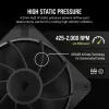 Ventilator Corsair RS120 MAX 12 cm zwart 2000 RPM 3 stuks