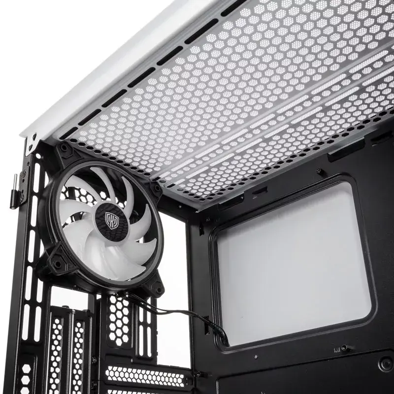 Kolink Citadel Mesh RGB Micro Tower wit