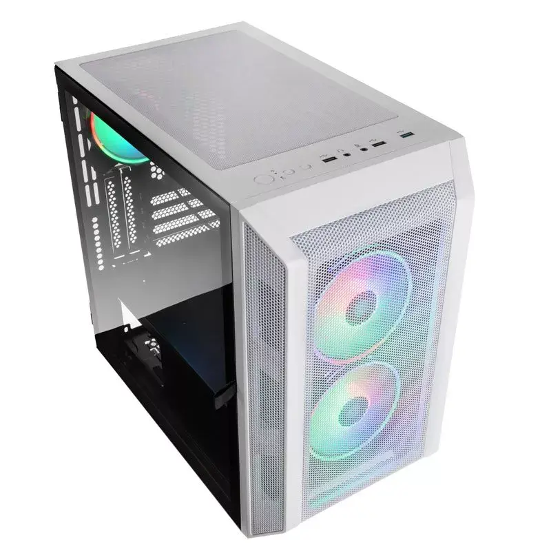 Kolink Citadel Mesh RGB Micro Tower wit