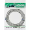InLine patchkabel S/FTP PiMF Cat.6A halogeenvrij 500MHz grijs 5m