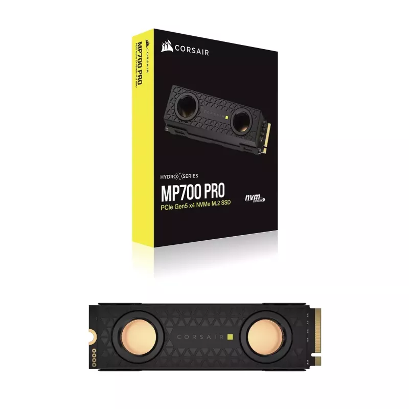 SSD-schijf Corsair 2 TB M.2 PCI Express 5.0 MP700 PRO Hydro X