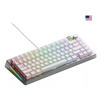Mechanisch gaming-toetsenbord GLORIOUS GMMK 3 PRO 75% bedraad USB QWERTY RGB zilver (US)