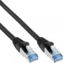 InLine patchkabel S/FTP PiMF Cat.6A halogeenvrij 500MHz zwart 2m