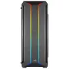 Aerocool SKYLINEV2BK PC ATX behuizing dual frontpaneel LED ARGB ventilator ARGB 12cm zwart