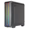 Aerocool SKYLINEV2BK PC ATX behuizing dual frontpaneel LED ARGB ventilator ARGB 12cm zwart