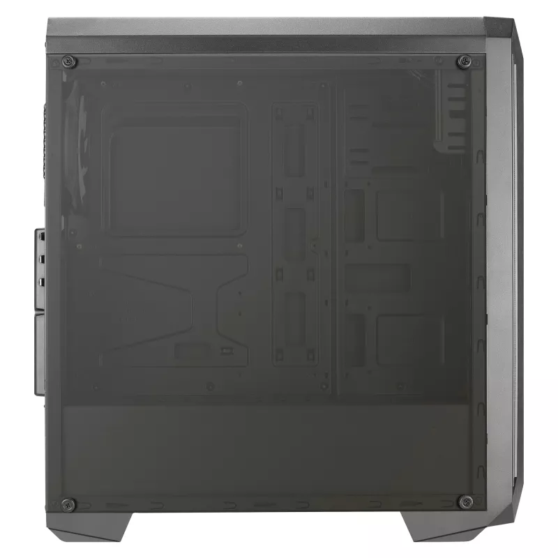 Aerocool SKYLINEV2BK PC ATX behuizing dual frontpaneel LED ARGB ventilator ARGB 12cm zwart