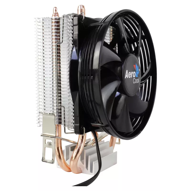 AEROCOOL VERKHO2 CPU-koeler met 90-mm ventilator, hydraulisch lager, 800–2000 RPM, 110 W TDP, multi-socket ondersteuning