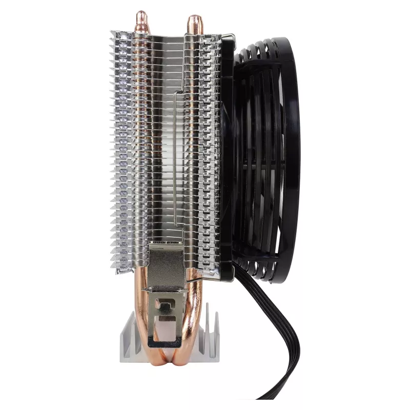AEROCOOL VERKHO2 CPU-koeler met 90-mm ventilator, hydraulisch lager, 800–2000 RPM, 110 W TDP, multi-socket ondersteuning