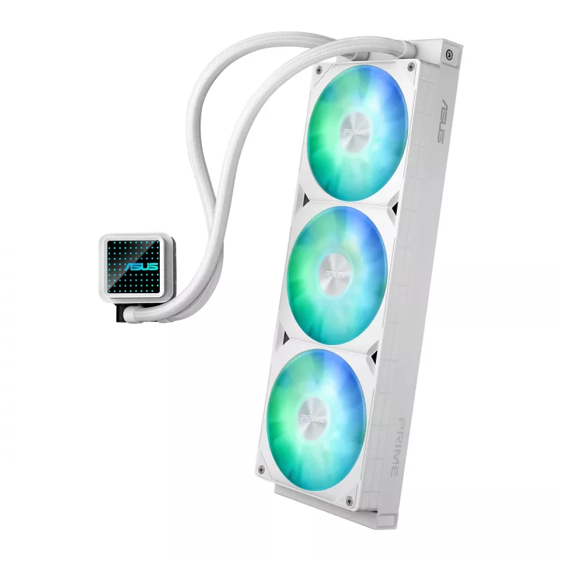 ASUS Prime LC 360 ARGB White Edition processor all-in-one-vloeistofkoeler 12 cm 1 stuk
