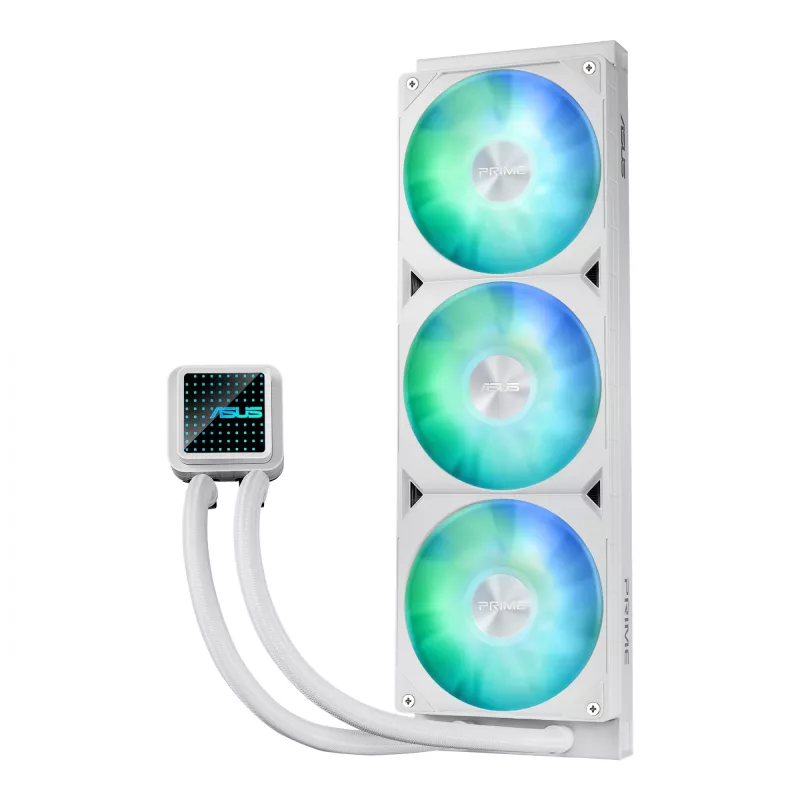 ASUS Prime LC 360 ARGB White Edition processor all-in-one-vloeistofkoeler 12 cm 1 stuk