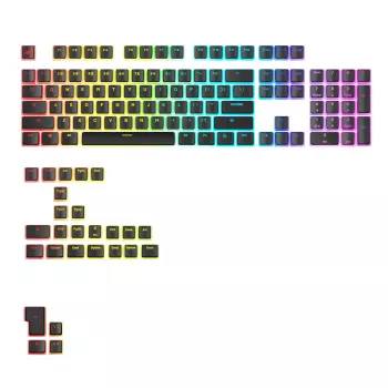 GLORIOUS GPBT Aura V3 zwart US RGB-keycap-set