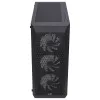 Aerocool BEAMBKV2 gaming ATX-behuizing 4 ventilatoren 12 cm FRGB zwart
