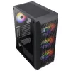 Aerocool BEAMBKV2 gaming ATX-behuizing 4 ventilatoren 12 cm FRGB zwart