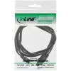 InLine 3,5 mm jack Y-kabel stekker naar 2x 3,5 mm jack bus stereo 2 m