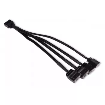 RGB-splitterkabel Alphacool 18710 zwart kunststof