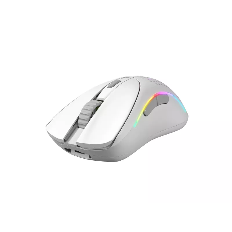Glorious Gaming Glorious Model D 2 Wireless - matwit, rechtshandig, RF Wireless, 19000 DPI, wit