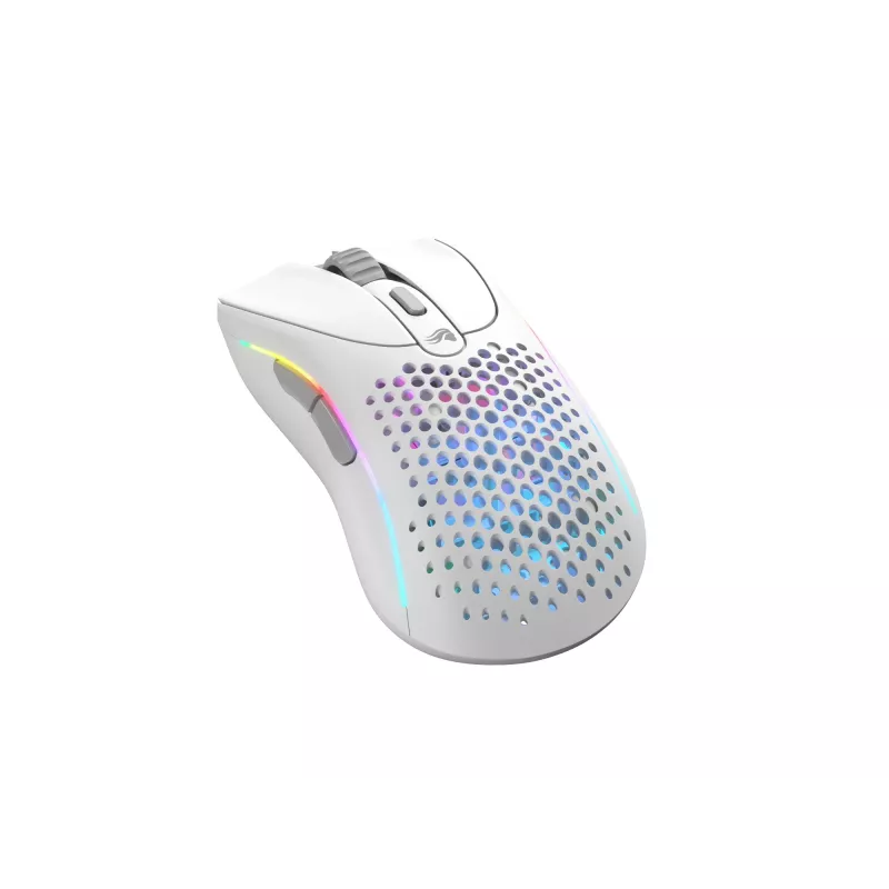 Glorious Gaming Glorious Model D 2 Wireless - matwit, rechtshandig, RF Wireless, 19000 DPI, wit