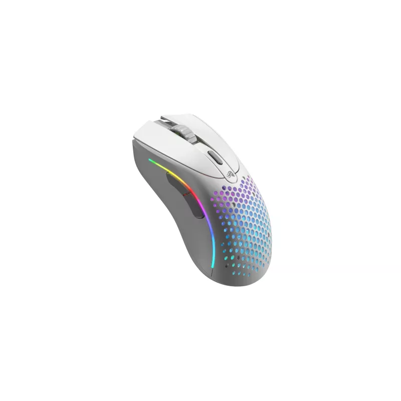 Glorious Gaming Glorious Model D 2 Wireless - matwit, rechtshandig, RF Wireless, 19000 DPI, wit
