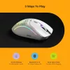 Glorious Gaming Glorious Model D 2 Wireless - matwit, rechtshandig, RF Wireless, 19000 DPI, wit