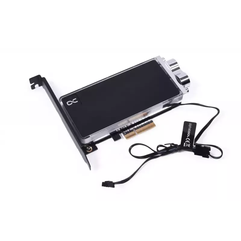 Alphacool Core M.2 NVMe PCIe 5.0 vloeistofkoeler met backplate