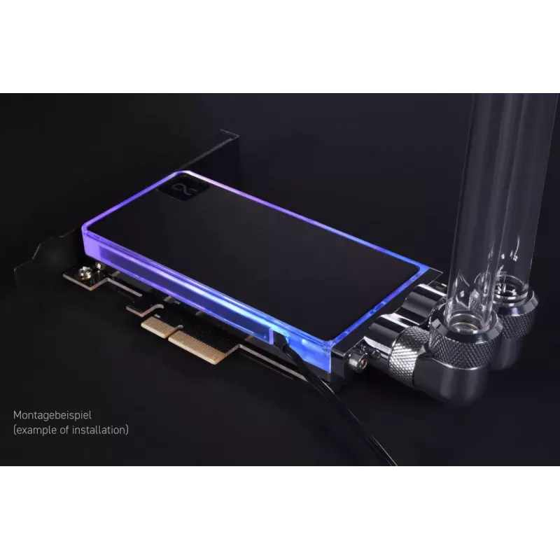 Alphacool Core M.2 NVMe PCIe 5.0 vloeistofkoeler met backplate