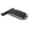 Alphacool Core M.2 NVMe PCIe 5.0 vloeistofkoeler met backplate