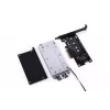 Alphacool Core M.2 NVMe PCIe 5.0 vloeistofkoeler met backplate