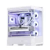 Computerbehuizing Jonsbo D400 Midi Tower ATX tempered glass – wit