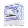 Computerbehuizing Jonsbo D400 Midi Tower ATX tempered glass – wit