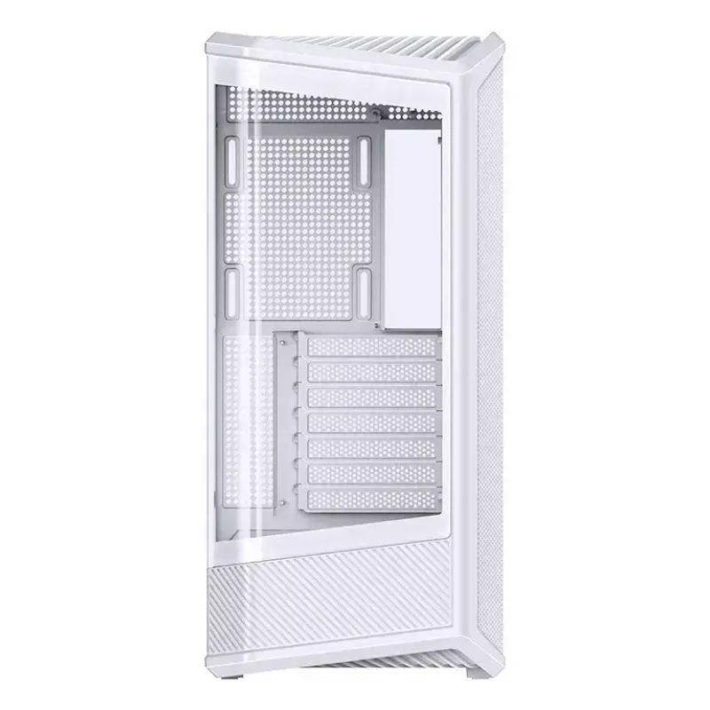 Computerbehuizing Jonsbo D400 Midi Tower ATX tempered glass – wit